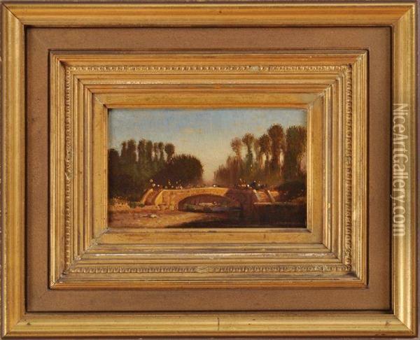 Granada Oil Painting - Samuel Colman