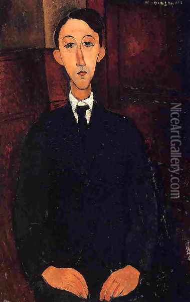 Manuel Humberg Esteve Oil Painting - Amedeo Modigliani