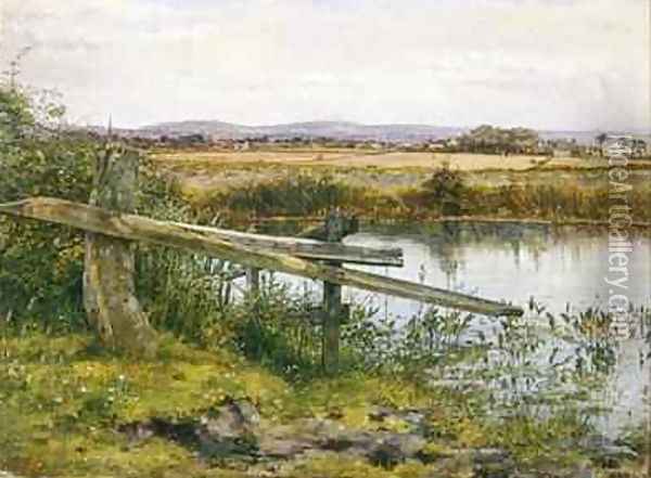 The Roadside 1862 Oil Painting - John Edward Newton