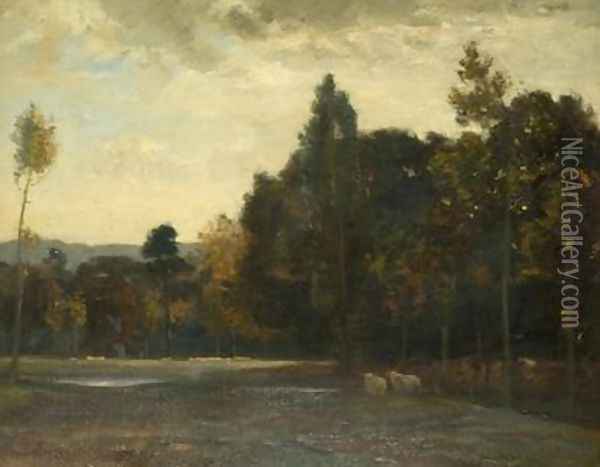 Autumn Oil Painting - James Coutts Michie