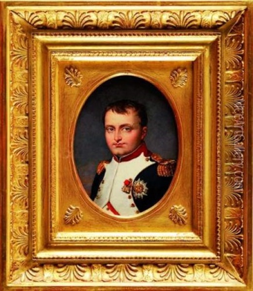 L'empereur Napoleon 1er Oil Painting - Charles Auguste Guillaume Steuben