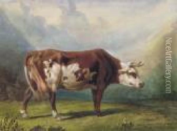 Vache Oil Painting - Rosa Bonheur
