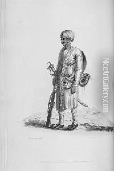 India Solvyns (francois Balthazar) The Costume Of Hindostan... With Descriptions In English And French, Taken In The Years 1798 And 1799 Oil Painting - Edward Orme