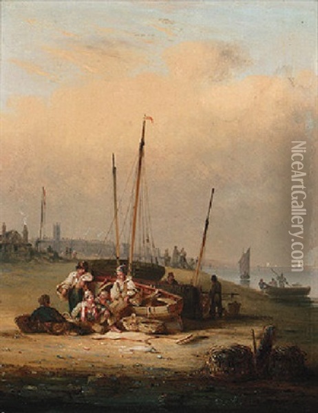 Fishermans' Rest Oil Painting - Nicholas Matthew Condy