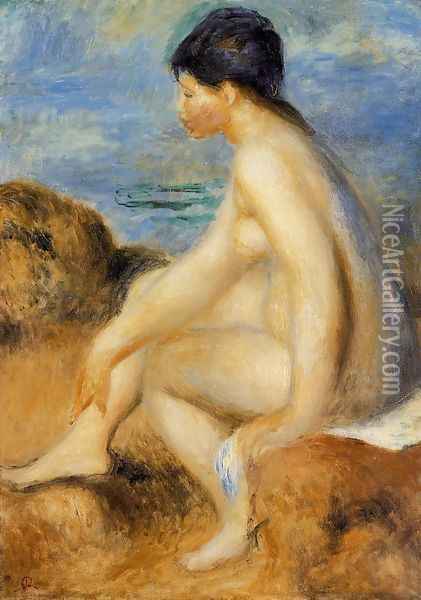 Bather3 Oil Painting - Pierre Auguste Renoir