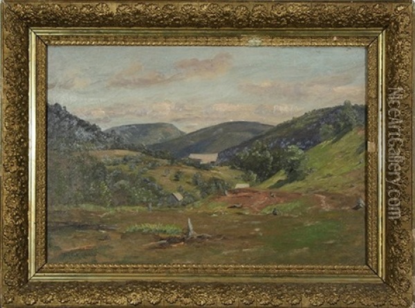 A Day In Summer Oil Painting - Thomas Bigelow Craig