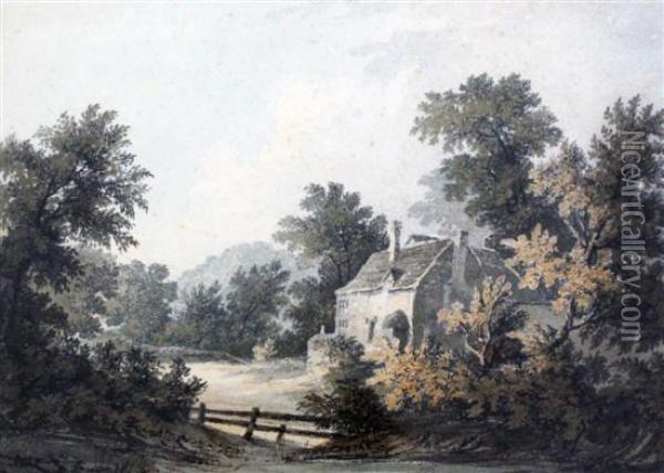 Near Beckenham, Kent Oil Painting - James, Rev. Bourne