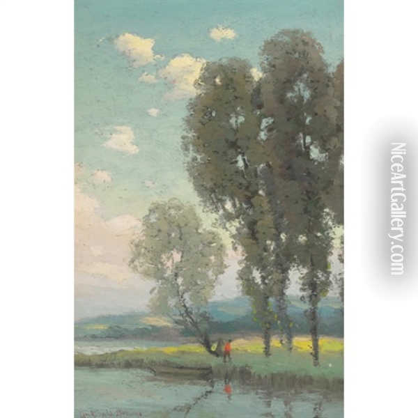 Summer Afternoon Oil Painting - Joseph Archibald Browne