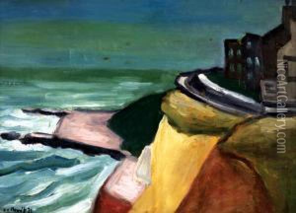 Brighton Oil Painting - Vaclav Novak