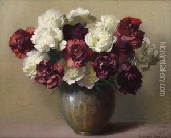 Bouquet De Fleurs Oil Painting - Robert Duflos