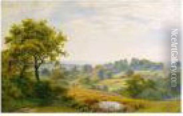 Heathfield Sussex Oil Painting - Roberto Angelo Kittermaster Marshall