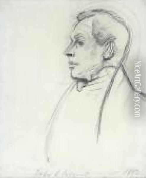 Portrait Of A Man Oil Painting - John Singer Sargent