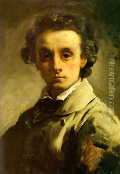 Self-portrait Oil Painting - William Lindsay Windus