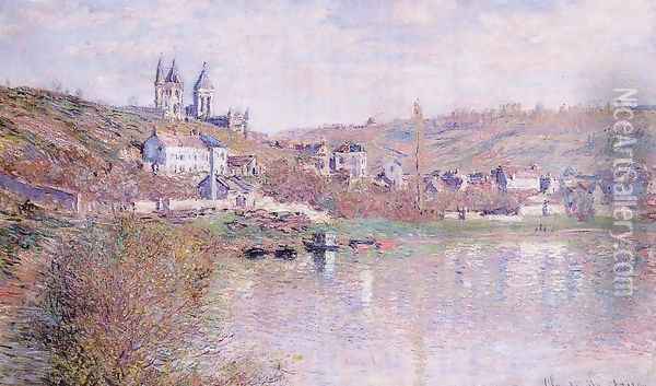 The Hills Of Vetheuil Oil Painting - Claude Oscar Monet
