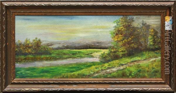 California Landscape Oil Painting - Richard Detreville