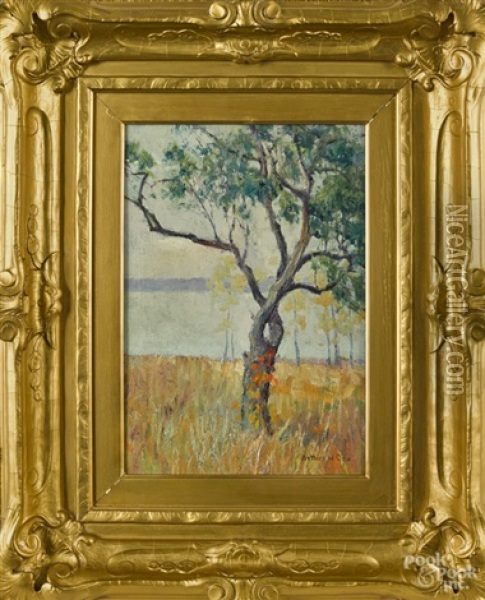 Landscape Oil Painting - Arthur Wesley Dow
