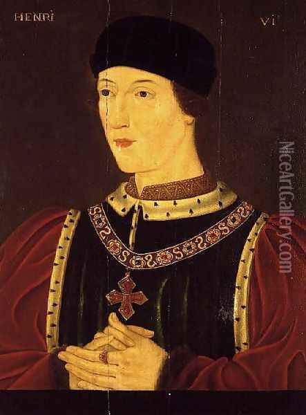 Henry VI of England (1421-71) Oil Painting - Anonymous Artist