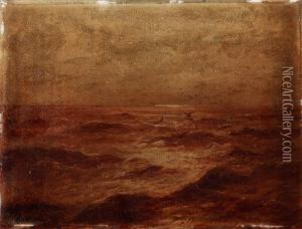 Mare Oil Painting - Ludovico Cavaleri