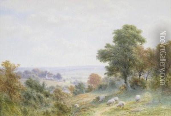 Near Abergavenny Oil Painting - Roberto Angelo Kittermaster Marshall