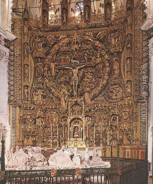 Main Altar Oil Painting - Gil de Siloe