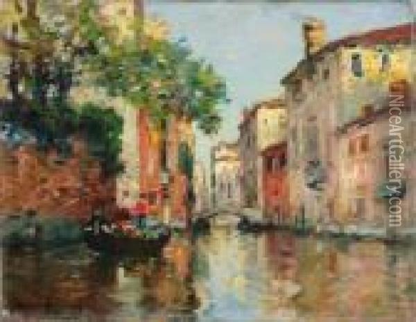 Venise Oil Painting - Maurice Bompard