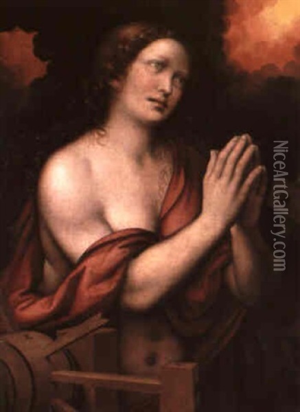 Saint Catherine Oil Painting -  Giampietrino