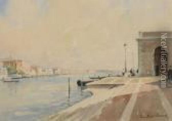 Venise Oil Painting - Paul Emile Lecomte
