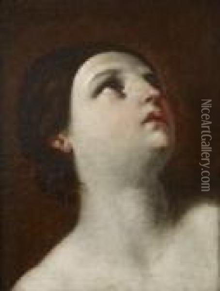 Sainte En Extase Oil Painting - Guido Reni