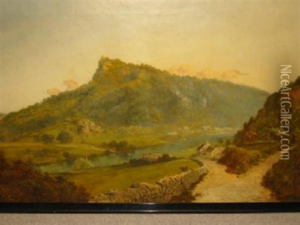 Symond's Yat, Gloucestershire Oil Painting - Edward H. Niemann