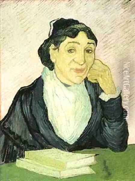 Larlesienne (Madame Ginoux) 1890 Oil Painting - Vincent Van Gogh