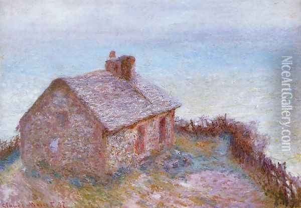 Customs House At Varengaville Oil Painting - Claude Oscar Monet