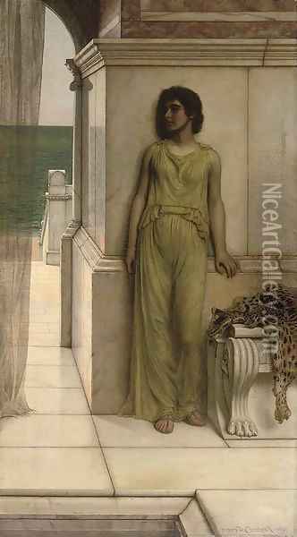 A Greek girl Oil Painting - Henry Daniel Chadwick