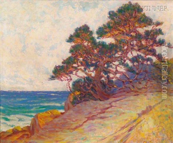 Windblown Pine Oil Painting - William Baxter Closson