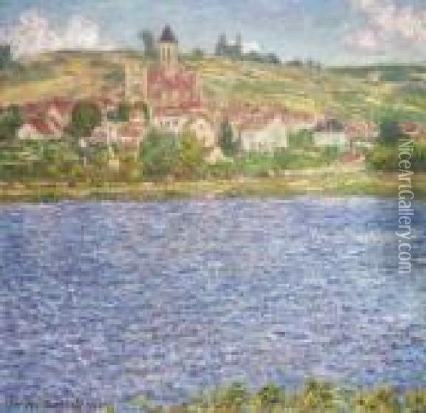 Vetheuil, Apres-midi Oil Painting - Claude Oscar Monet