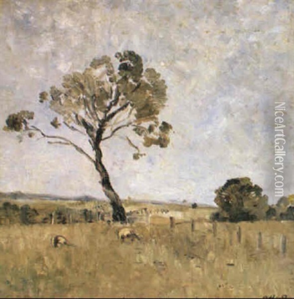 Mornington Peninsula Oil Painting - Arthur Merric Boyd