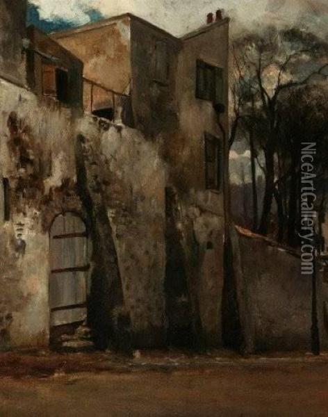 Montmartre Oil Painting - Frederick Porter Vinton