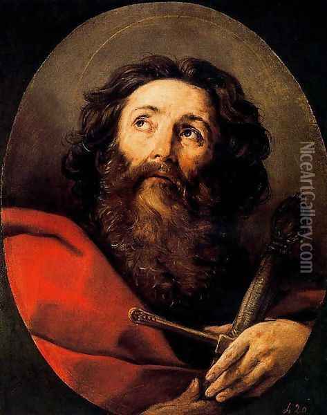 St Paul Oil Painting - Guido Reni