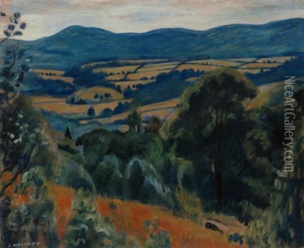 Landscape Oil Painting - Samuel Halpert