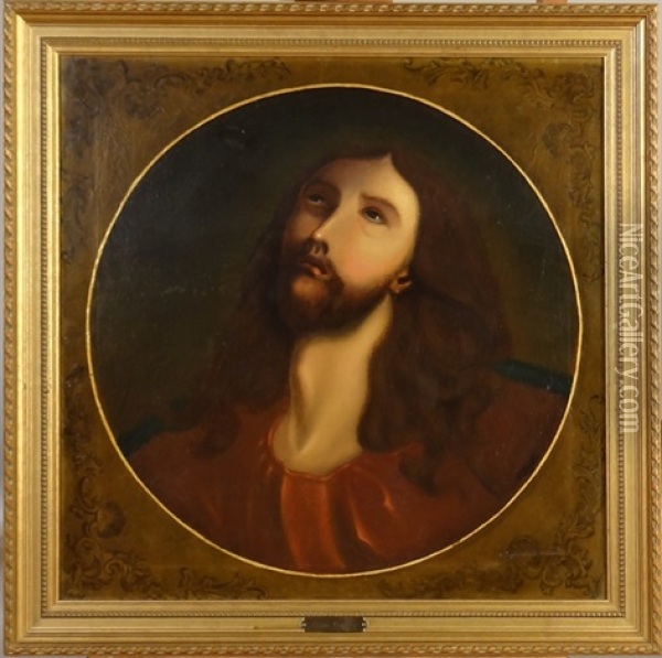 Tete De Christ Oil Painting - Louis Gallait