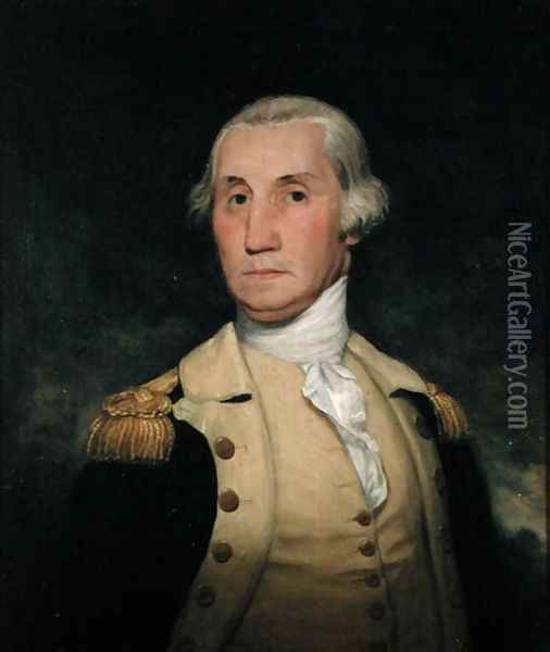 George Washington Oil Painting - Josepf Wright Of Derby