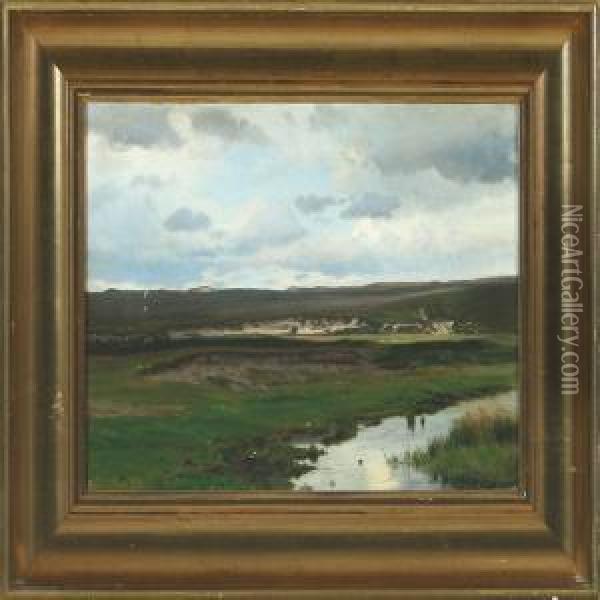 Landscape Oil Painting - Harald Foss