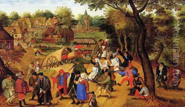 The Return of the Fair Oil Painting - Pieter the Elder Bruegel