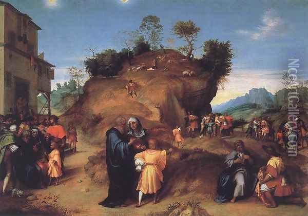 Stories of Joseph 1520 2 Oil Painting - Andrea Del Sarto