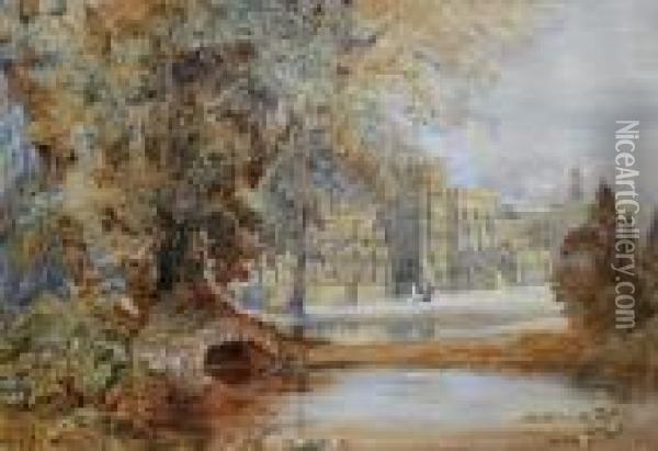 A View Of Fordeabbey Oil Painting - Joseph Nash