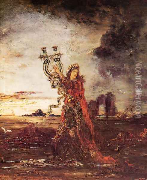 Arion Oil Painting - Gustave Moreau