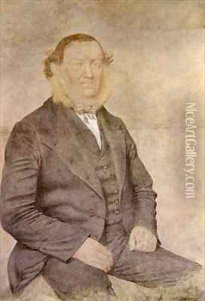 Portrait of John McDonald Oil Painting - Richard Dadd