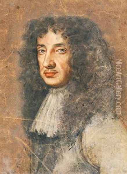 Charles II Oil Painting - Sir Peter Lely