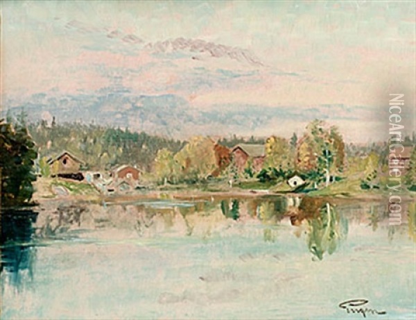 Sodra Stranden, Tyreso Oil Painting - Prince (Napoleon Nicolaus) Eugen