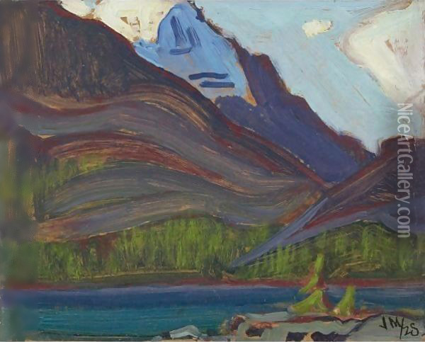 Lake O'Hara 2 Oil Painting - James Edward Hervey MacDonald
