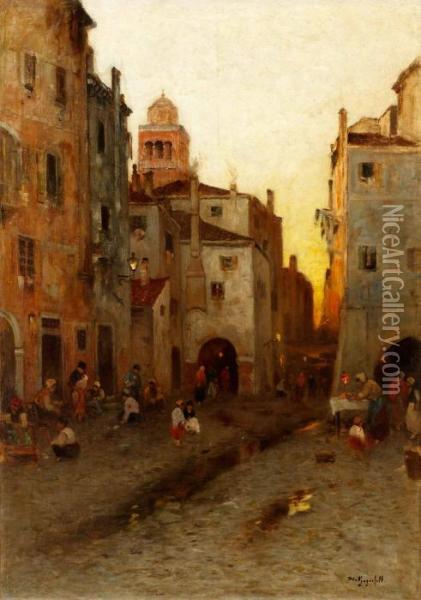 Kairo Oil Painting - Wilhelm von Gegerfelt